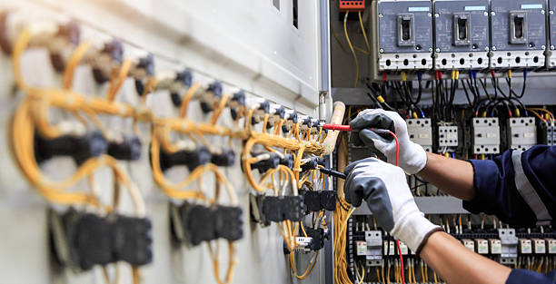 Professional Electrician technician working in Chicopee, MA